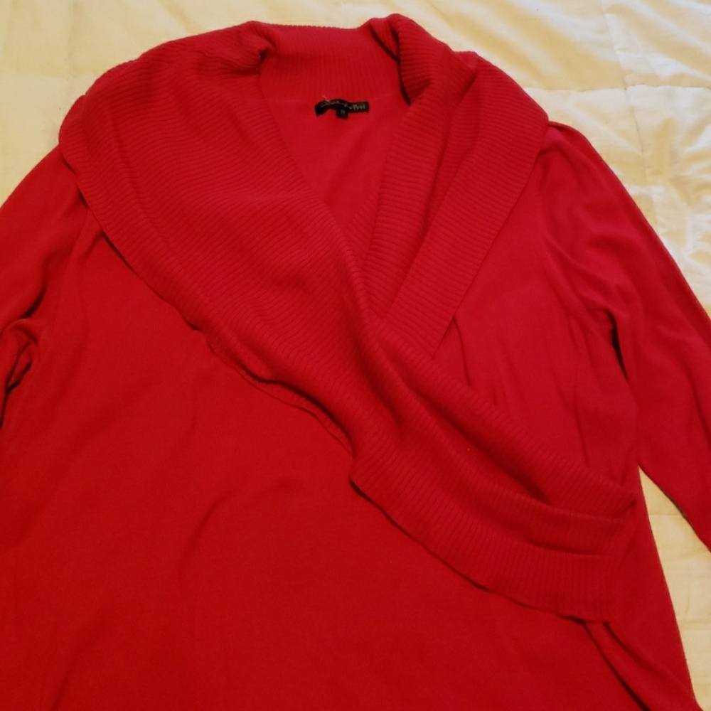 Red sweater